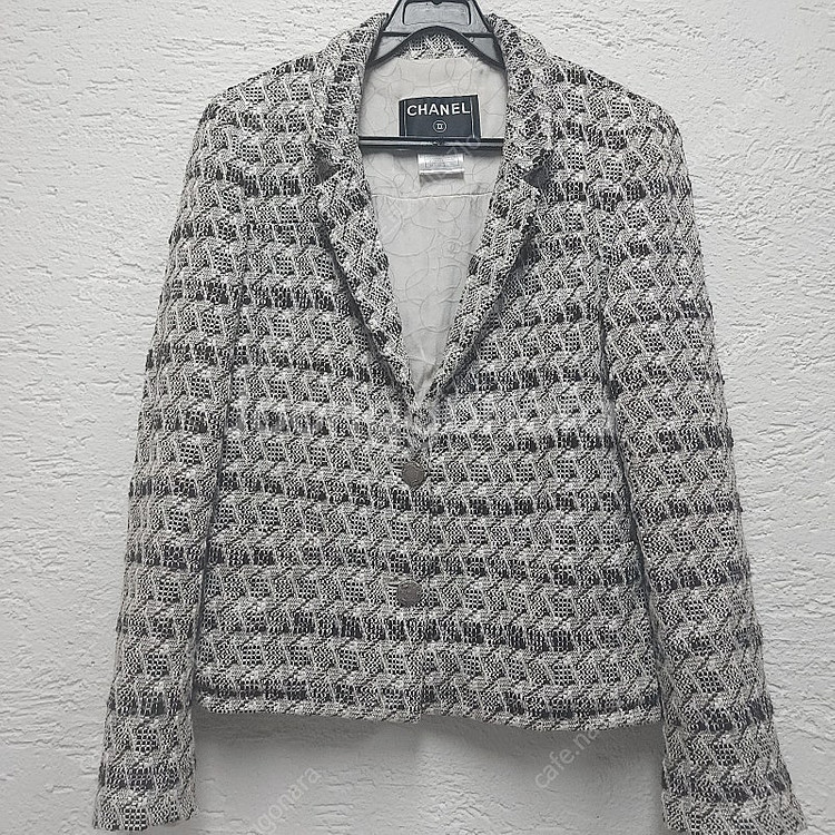 샤넬 트위드 자켓--0